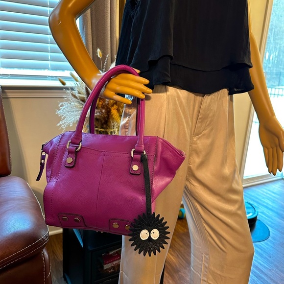 ✨Brand New✨ Soot Sprite Vegan Leather DBL Sided Bag Charm - Picture 2 of 5